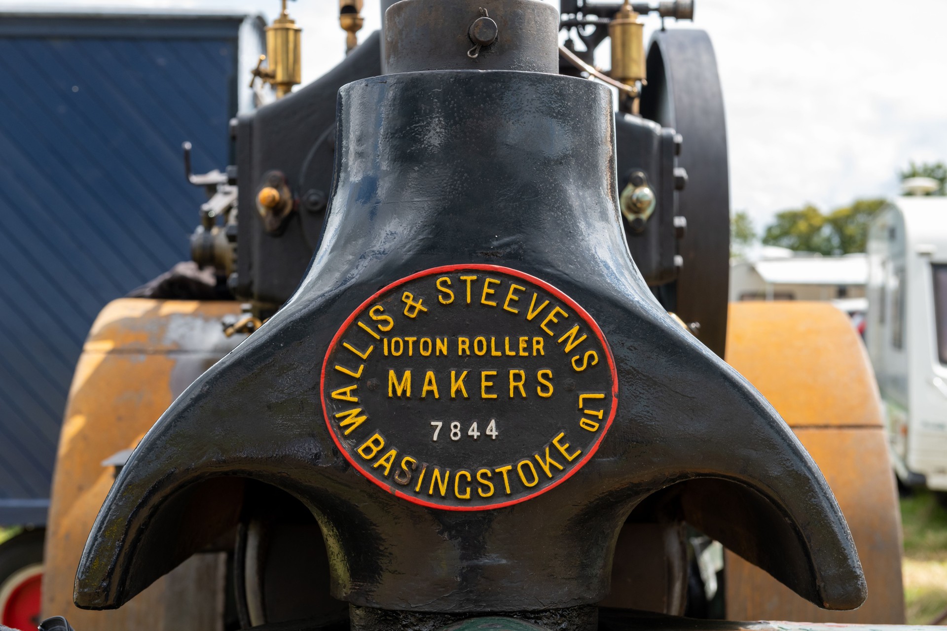 Wallis and Steevens 10 ton road roller